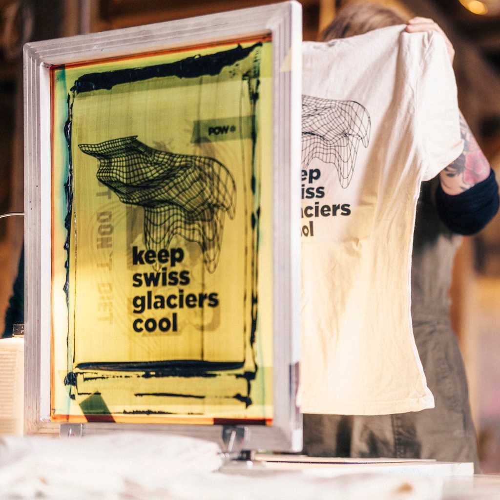 T-shirt - Limited Edition «Keep Swiss Glaciers Cool»